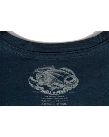 Powell Peralta Men's T-Shirt Winged Ripper Navy