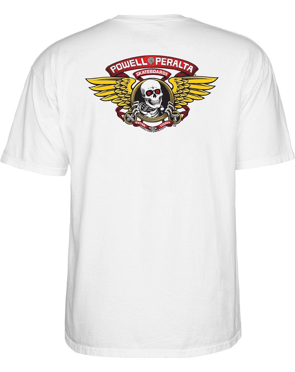 Powell Peralta Men's T-Shirt Winged Ripper White