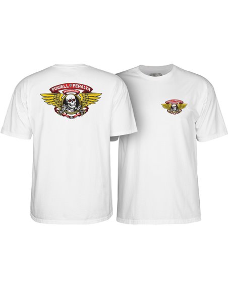 Powell Peralta Winged Ripper T-Shirt Uomo White