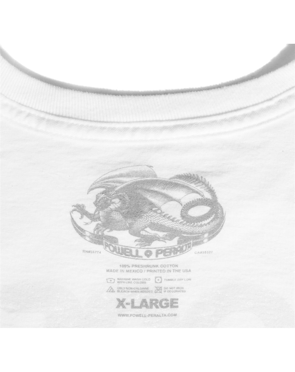 Powell Peralta Winged Ripper T-Shirt Uomo White