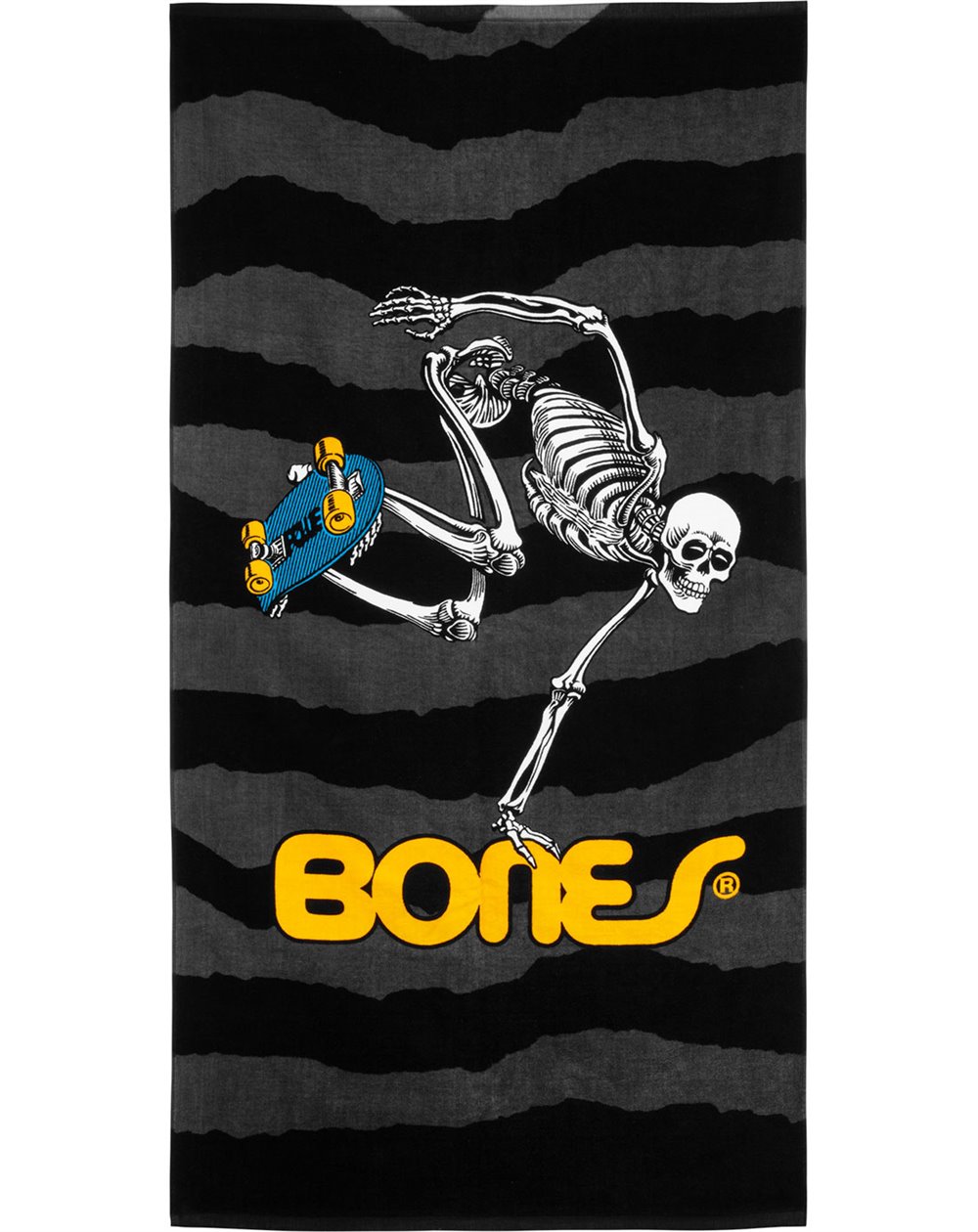 Powell Peralta Sk8board Skeleton Serviette de Plage