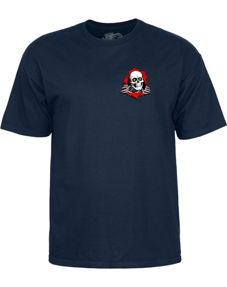 Powell Peralta Men's T-Shirt Support Your Local Skate Shop Navy 2