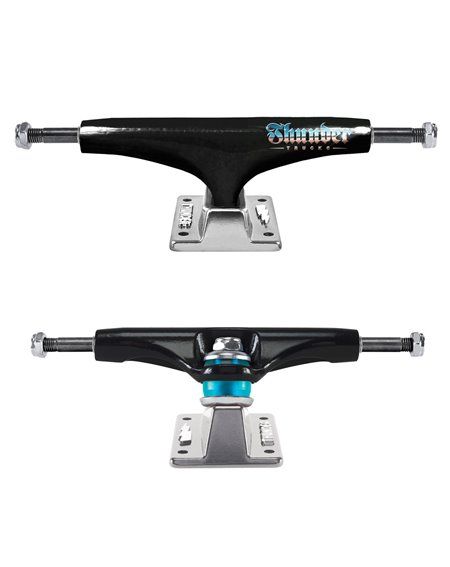 Thunder Lights Chrome 147mm Skateboard Achsen 2 er Pack