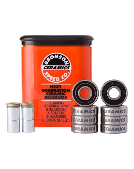 Bronson Speed Co. Rodamientos Skateboard Ceramics