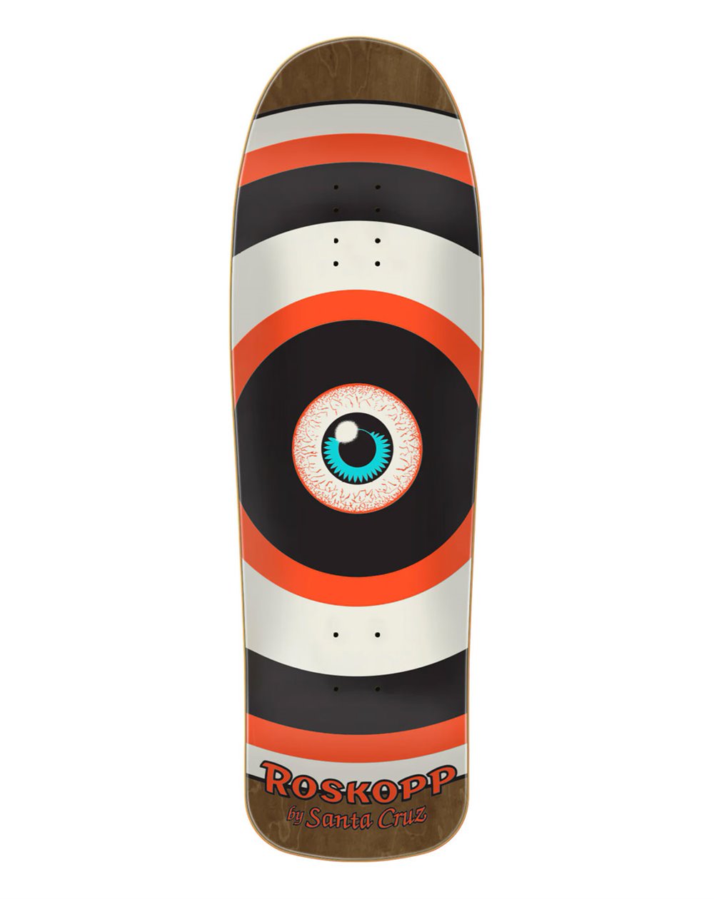 Santa Cruz Roskopp Target Eye Reissue 9.62" Skateboard Deck