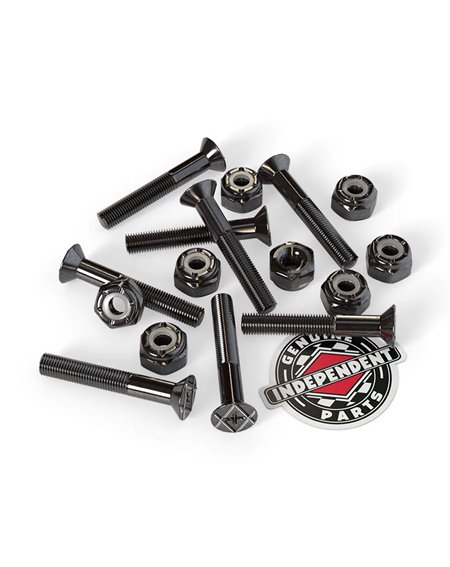 Independent Genuine Parts 1.25" Phillips Skateboard Hardware Set Black
