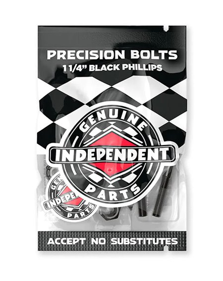 Independent Parafusos de Base Skate Genuine Parts 1.25" Phillips Black 2