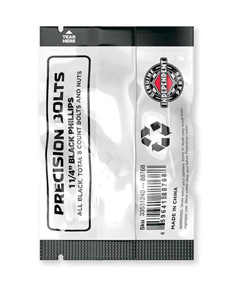 Independent Parafusos de Base Skate Genuine Parts 1.25" Phillips Black
