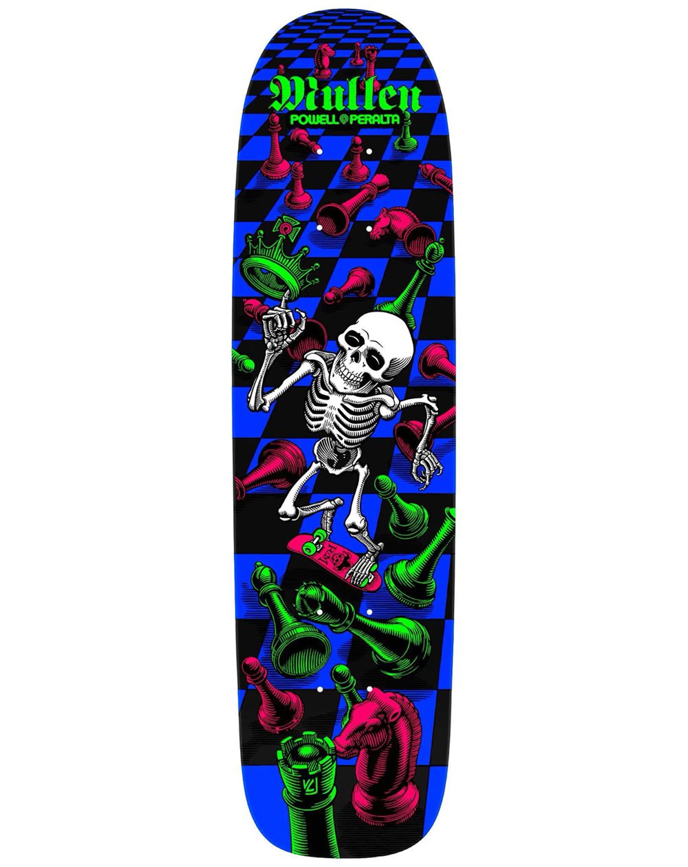 Powell Peralta Plateaux Skateboard Bones Brigade Series 14 Rodney Mullen 7.4"