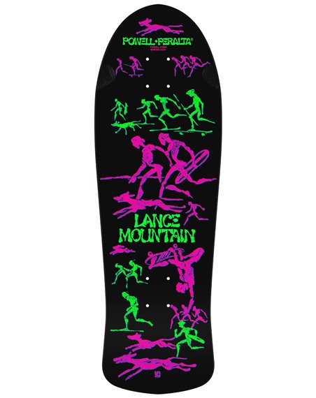 Powell Peralta Tabla Skateboard Bones Brigade Series 14 Lance Mountain 9.9"