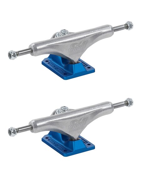 Enuff Truck Skateboard Decade Pro Satin 129mm Natural/Blue 2 pz