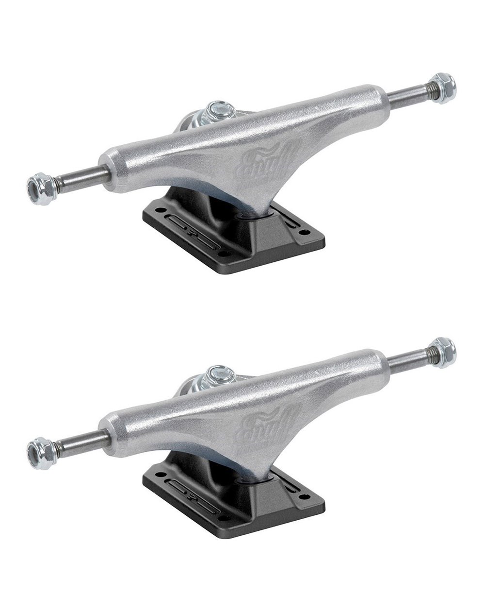 Enuff Truck Skateboard Decade Pro Satin 129mm Natural/Black 2 pz