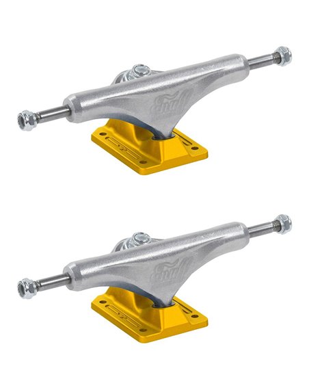 Enuff Trucks Skateboard Decade Pro Satin 139mm Natural/Gold 2 pc