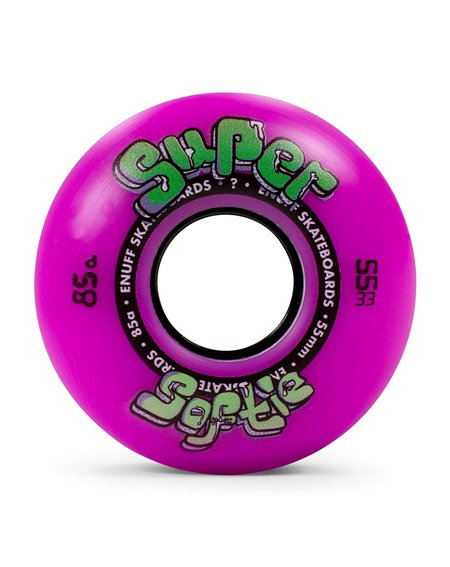 Enuff Rodas Skate Super Softie 55mm 85A Purple 4 peças
