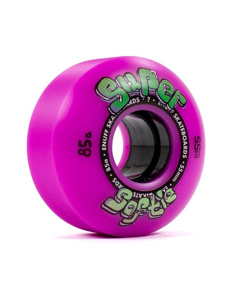 Enuff Rodas Skate Super Softie 55mm 85A Purple 4 peças
