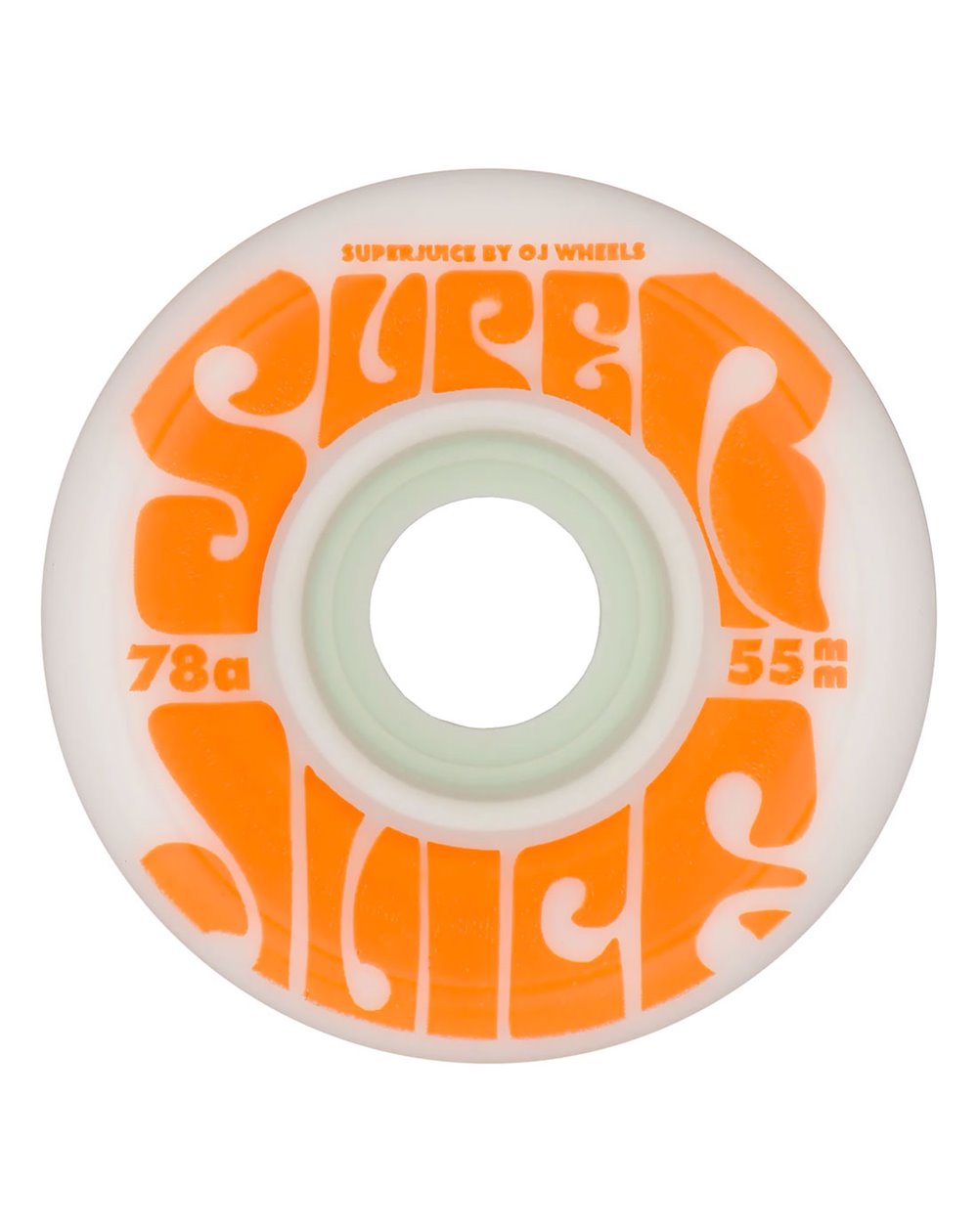 OJ Ruedas Skateboard Mini Super Juice 55mm 78A White 4 piezas