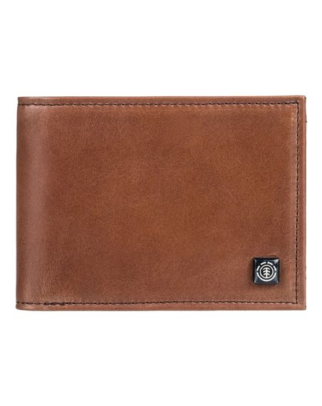Element Carteira Segur Leather Brown
