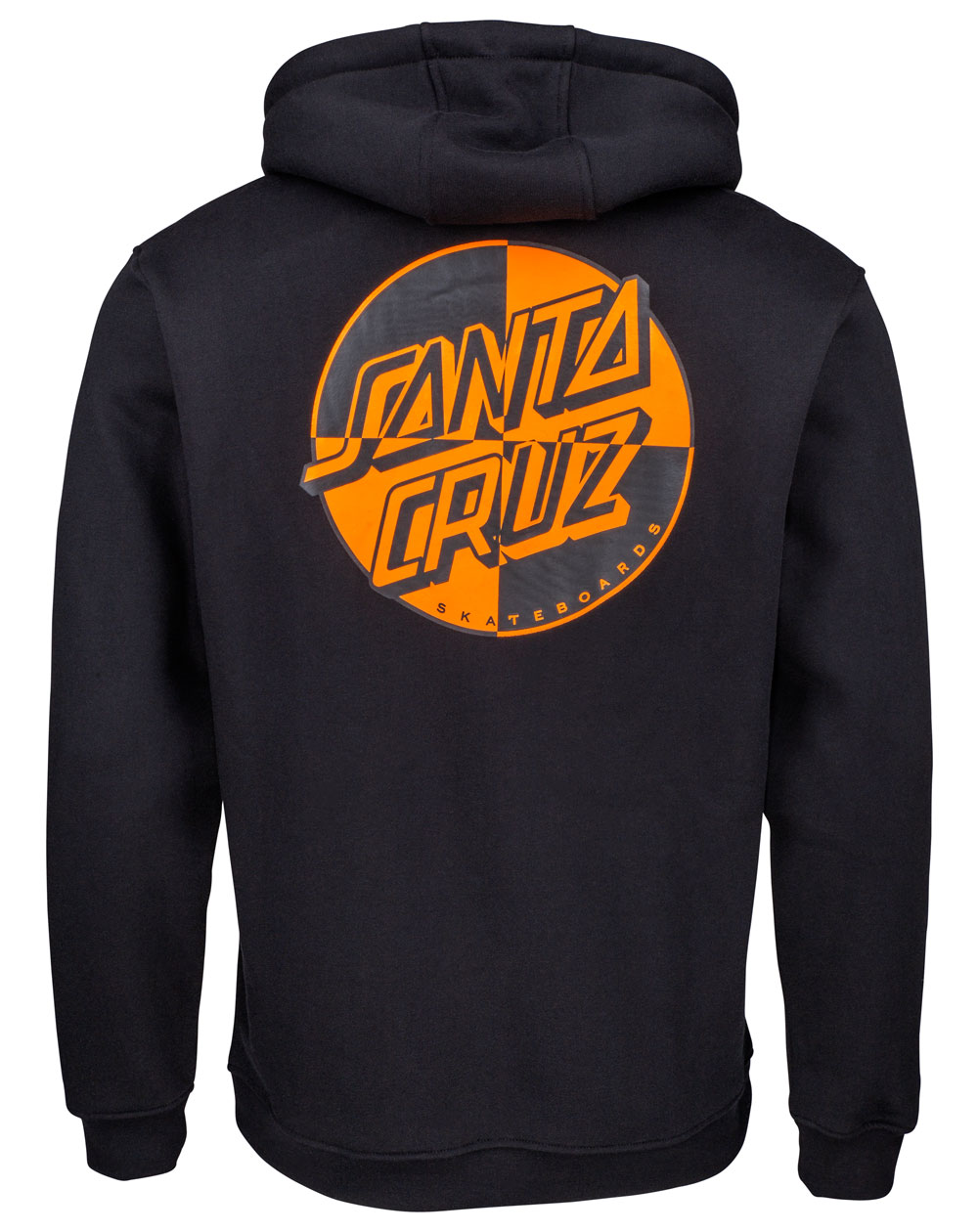 Santa Cruz Crash Dot Moleton com Capuz para Homem Black