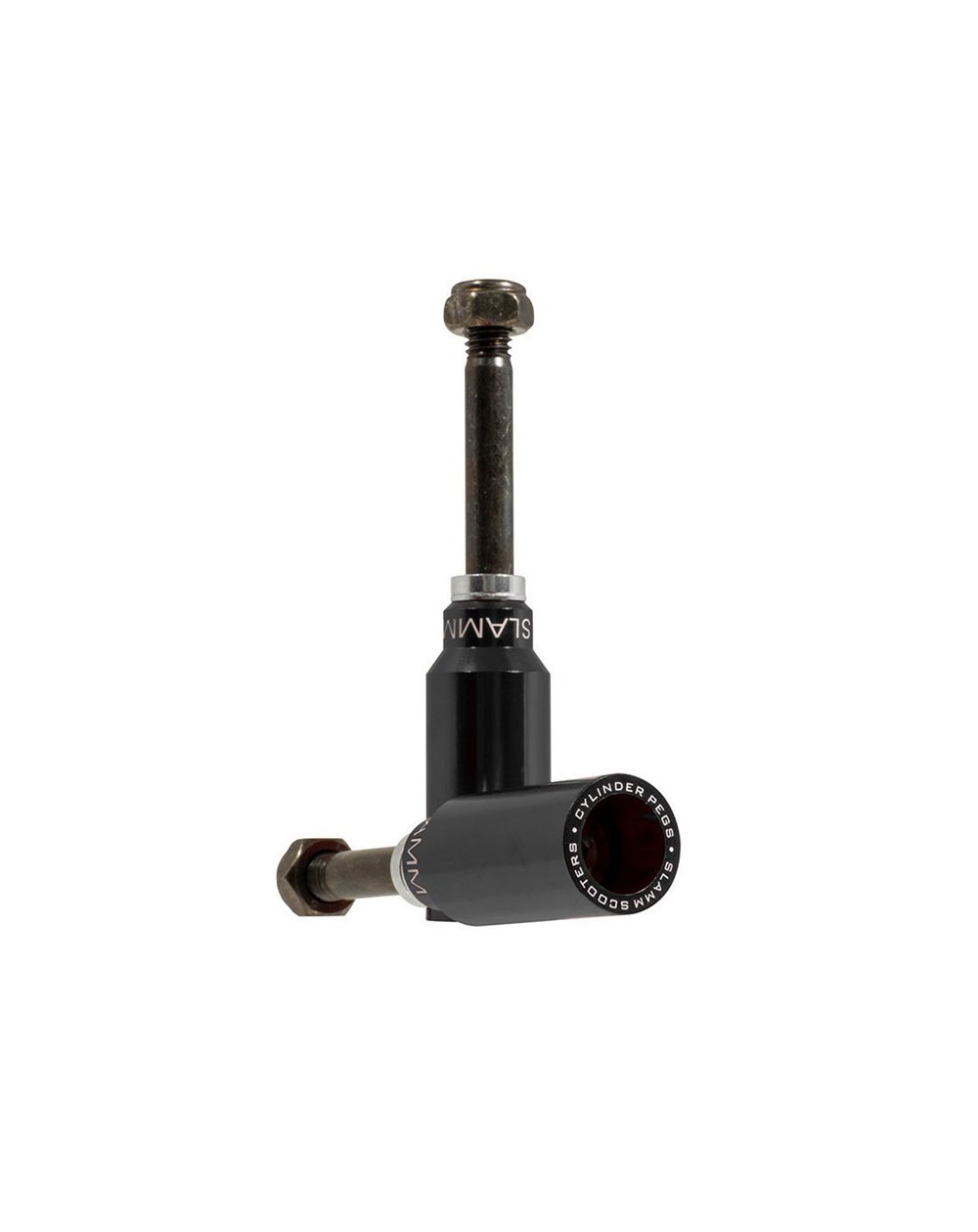 Cylinder Scooter Pegs Black 2 er Pack
