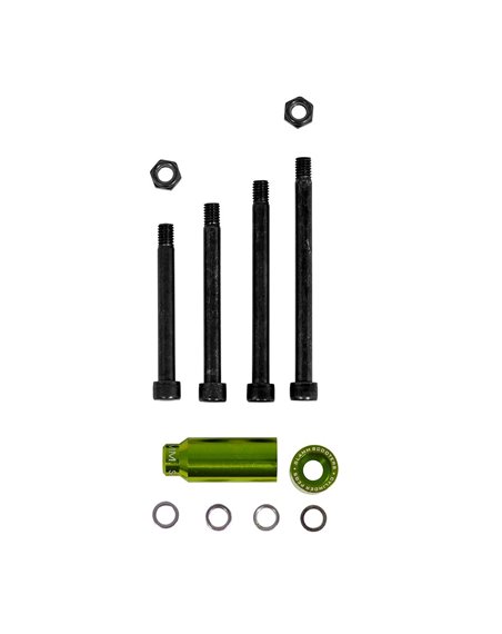 Slamm Scooters Pegs Patinete Cylinder Green 2 peças