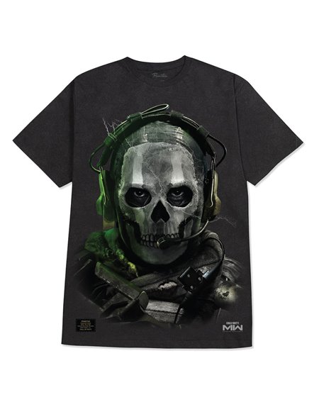 Primitive Call Of Duty Ghost Heavyweight T-Shirt Uomo Black