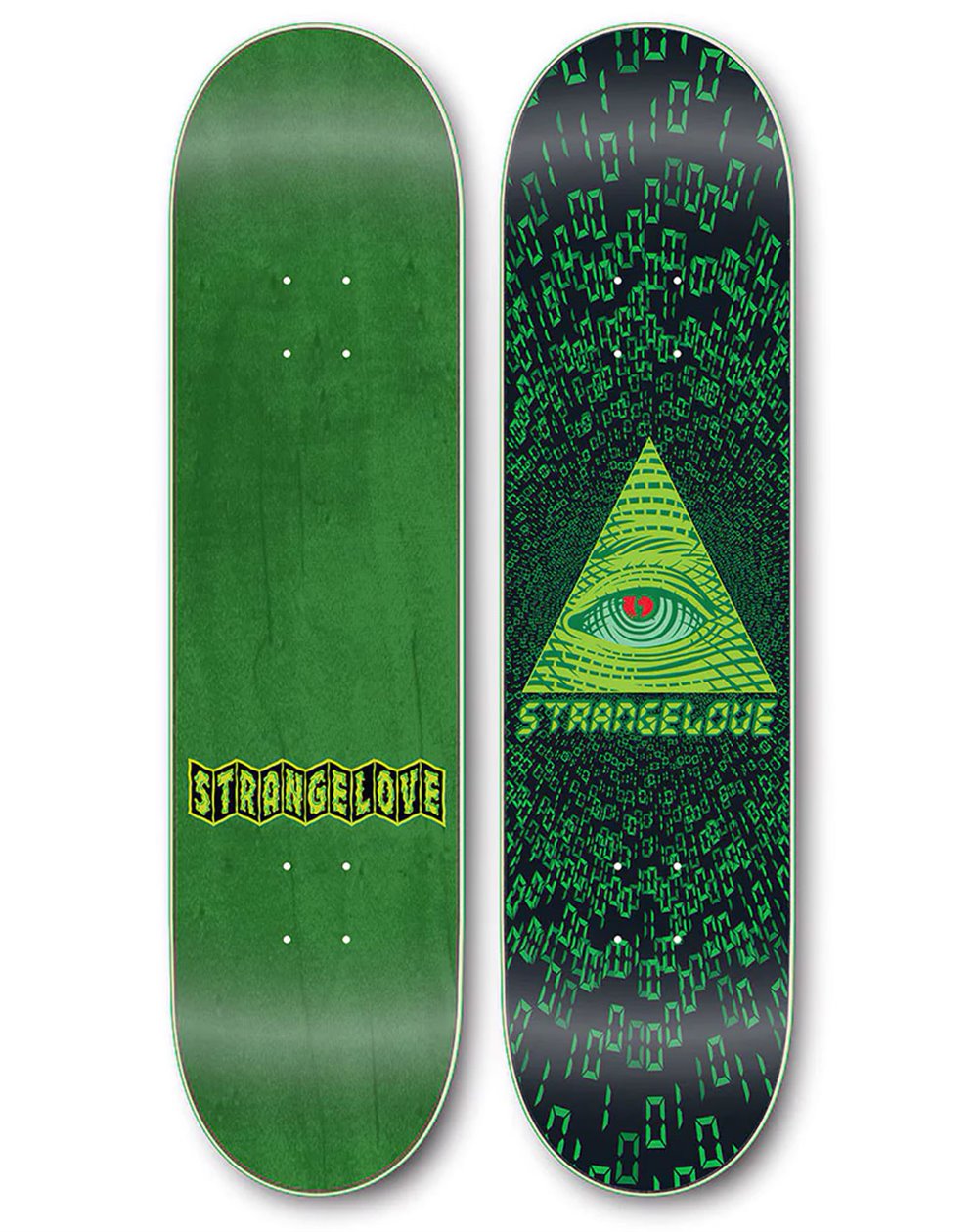 StrangeLove All Seeing Eye 8" Skateboard Deck