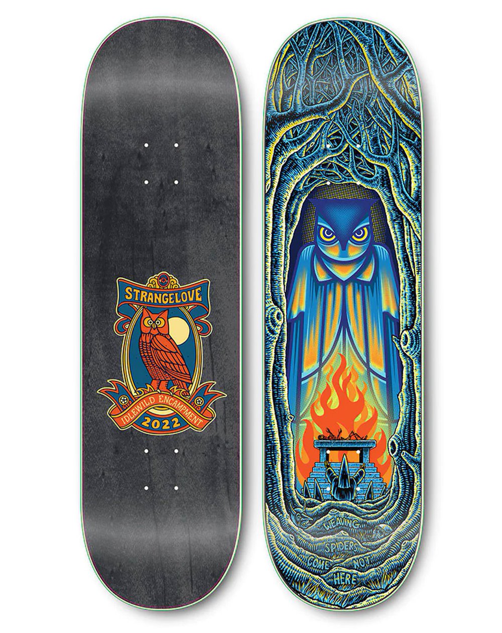 StrangeLove Shape Skate Bohemian Grove 8.75"