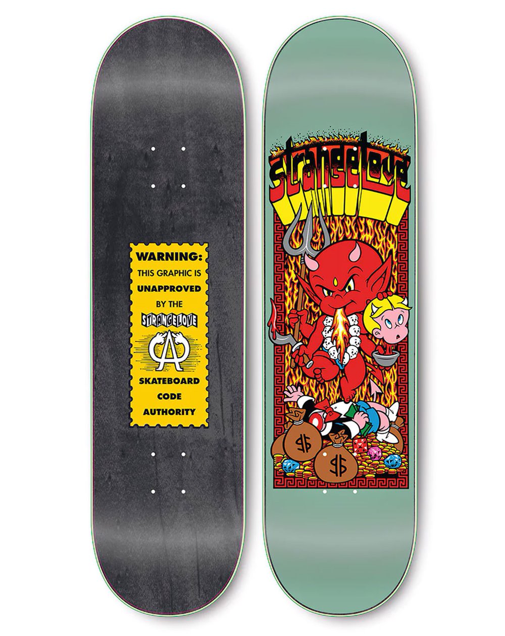 StrangeLove Li'l Kali 8.375" Skateboard Deck