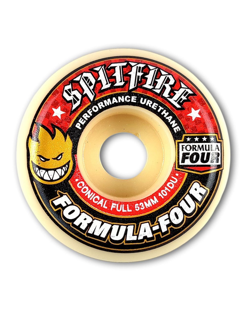Spitfire Formula Four Conical Full 53mm 101A Skateboard Wheels pack of 4