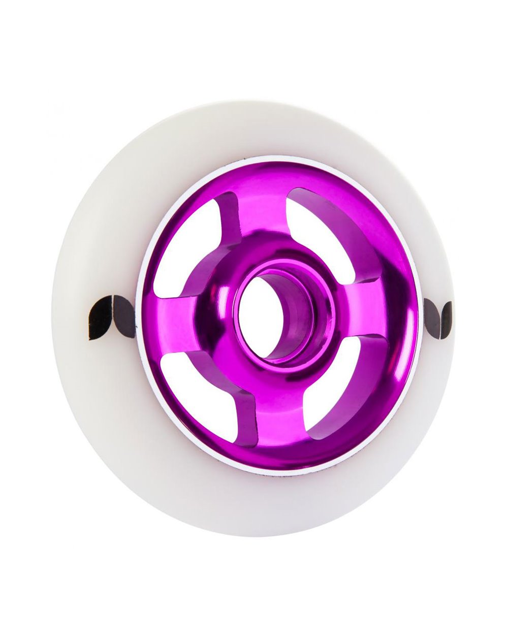 Blazer Pro Stormer 4 Spoke 100mm Stunt Scooter Wheel White/Purple