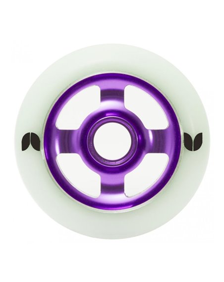 Blazer Pro Ruota Monopattino Freestyle Stormer 4 Spoke 100mm White/Purple