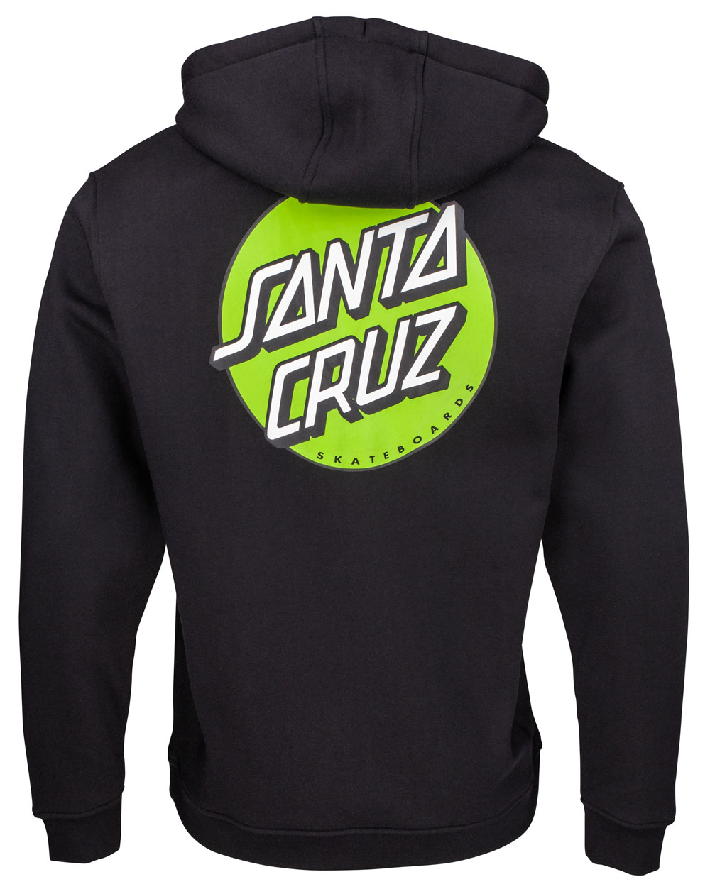 Santa Cruz Other Dot Felpa con Cappuccio Uomo Black