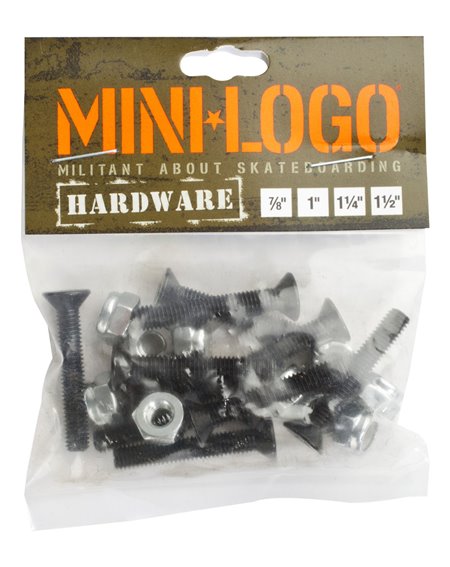 Mini Logo Set Viti e Dadi Skate Hardware Single 1.25" Phillips