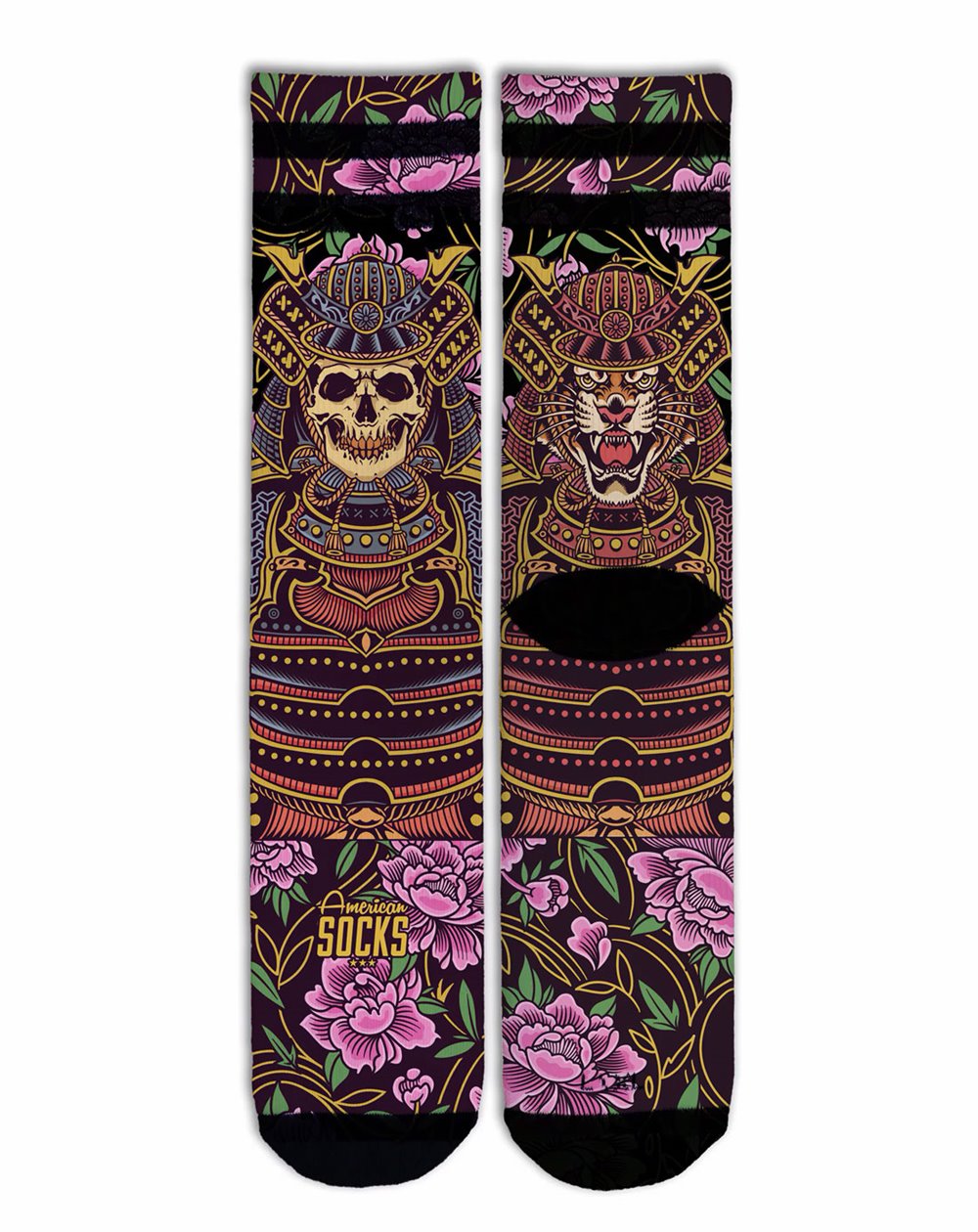 American Socks Calcetines Skate Samurai Unisex-adulto