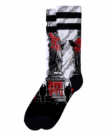American Socks Chaussettes Skate Freedom is a Lie Mixte Adulte 2