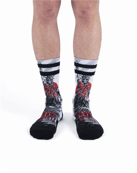 American Socks Skate Socks Freedom is a Lie Unisex Adults