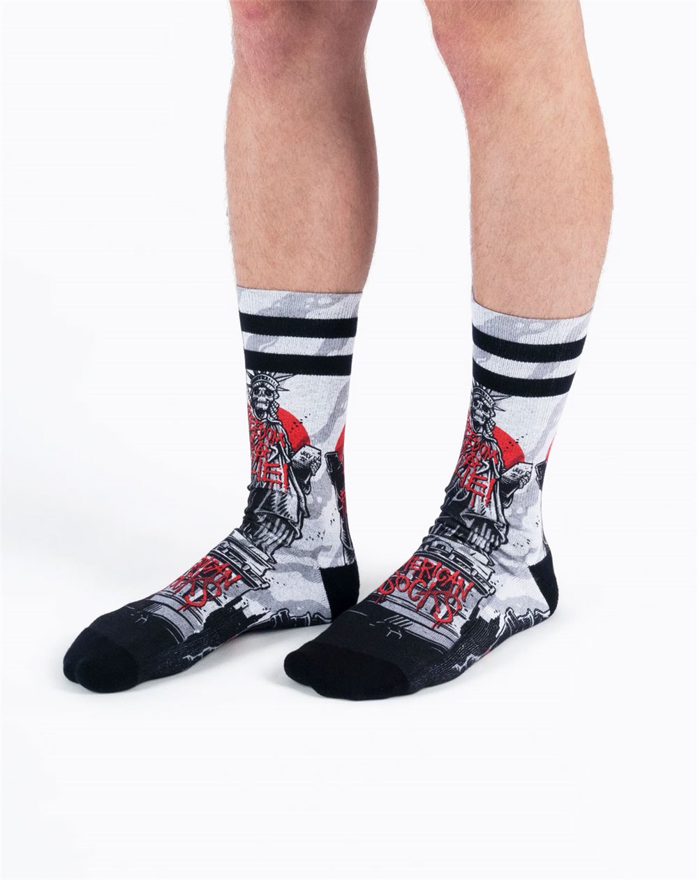 American Socks Calzini Skate Freedom is a Lie Unisex Adulto