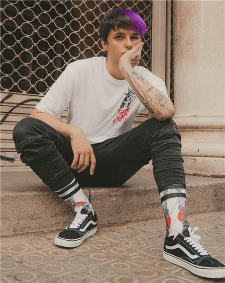 American Socks Chaussettes Skate Freedom is a Lie Mixte Adulte