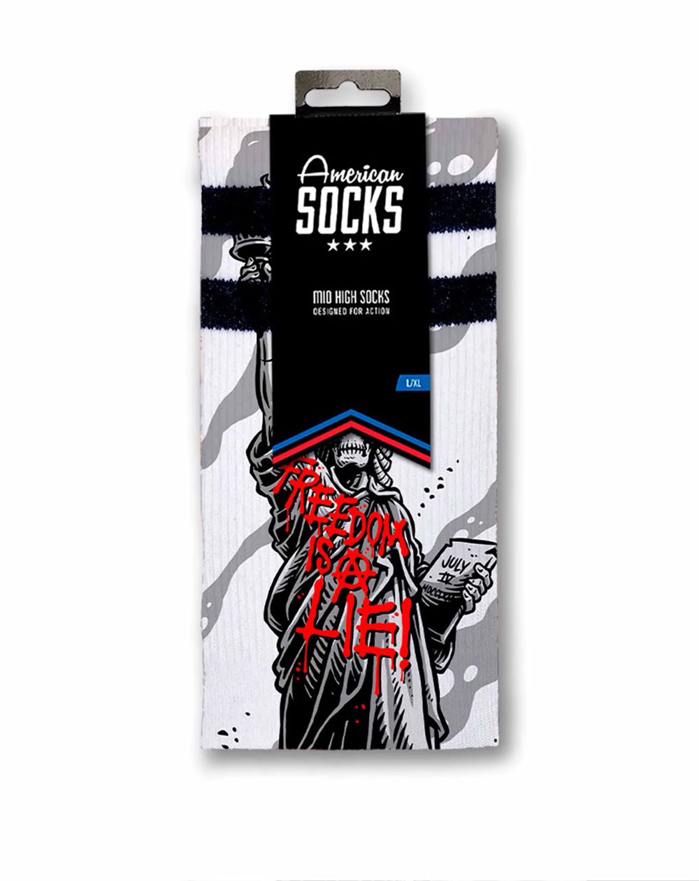 American Socks Skate-Socken Freedom is a Lie Unisex - Erwachsene