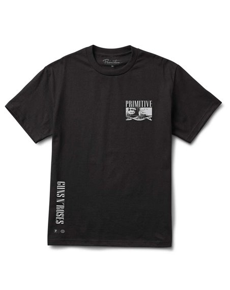 Primitive Guns n' Roses Nightrain Camiseta para Homem Black