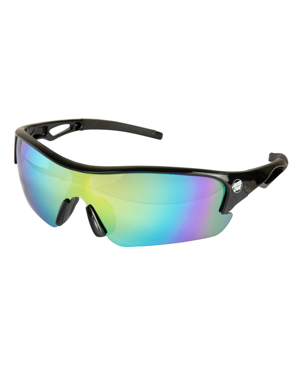 Santa Cruz Men's Sunglasses Opus Dot Speed Shades Black