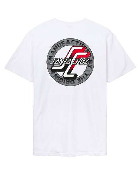 Santa Cruz Men's T-Shirt MFG OGSC (White)