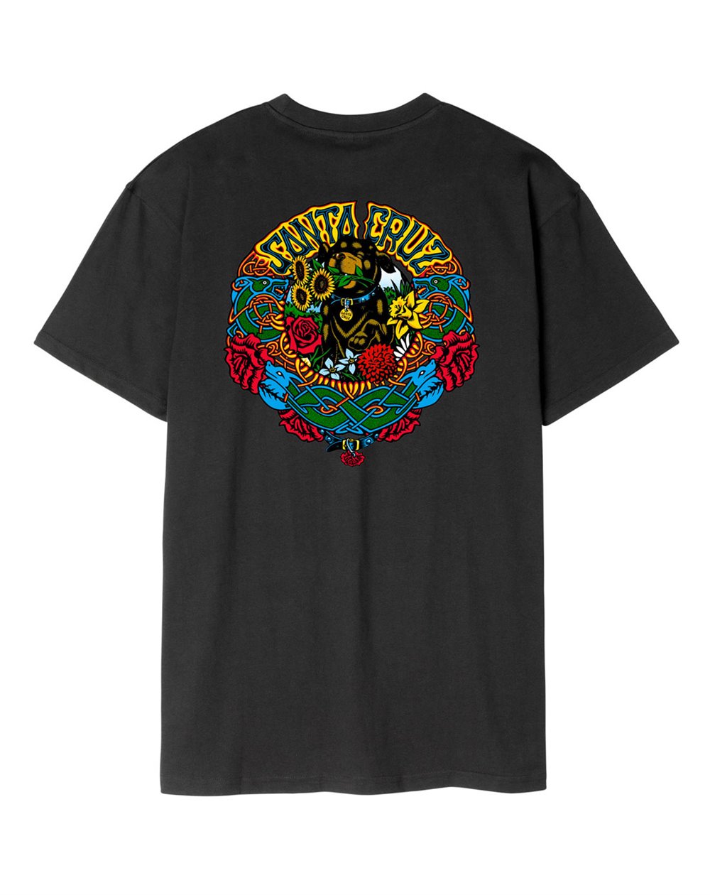 Santa Cruz Camiseta Dressen Mash Up Opus (Black)