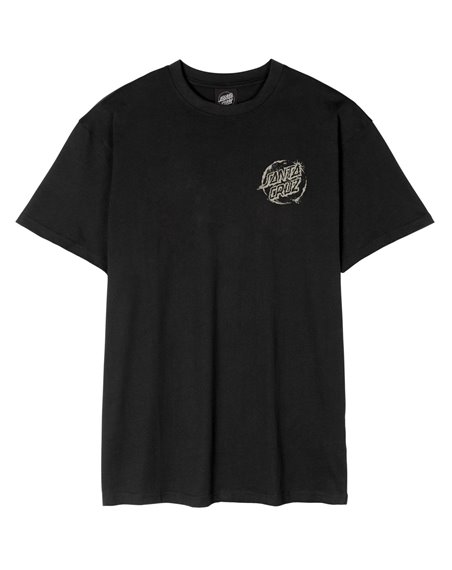 Santa Cruz Camiseta Hombre Erode Dot (Black)