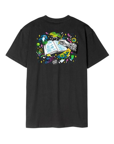 Santa Cruz T-Shirt Uomo Winkowski Vision (Black)