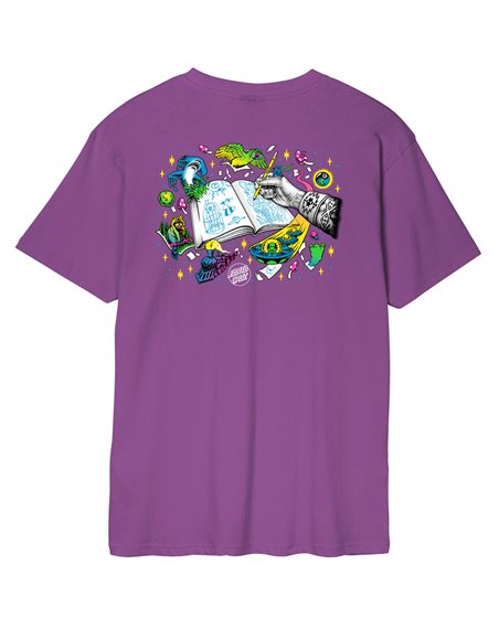 Santa Cruz Camiseta Winkowski Vision (Grape)