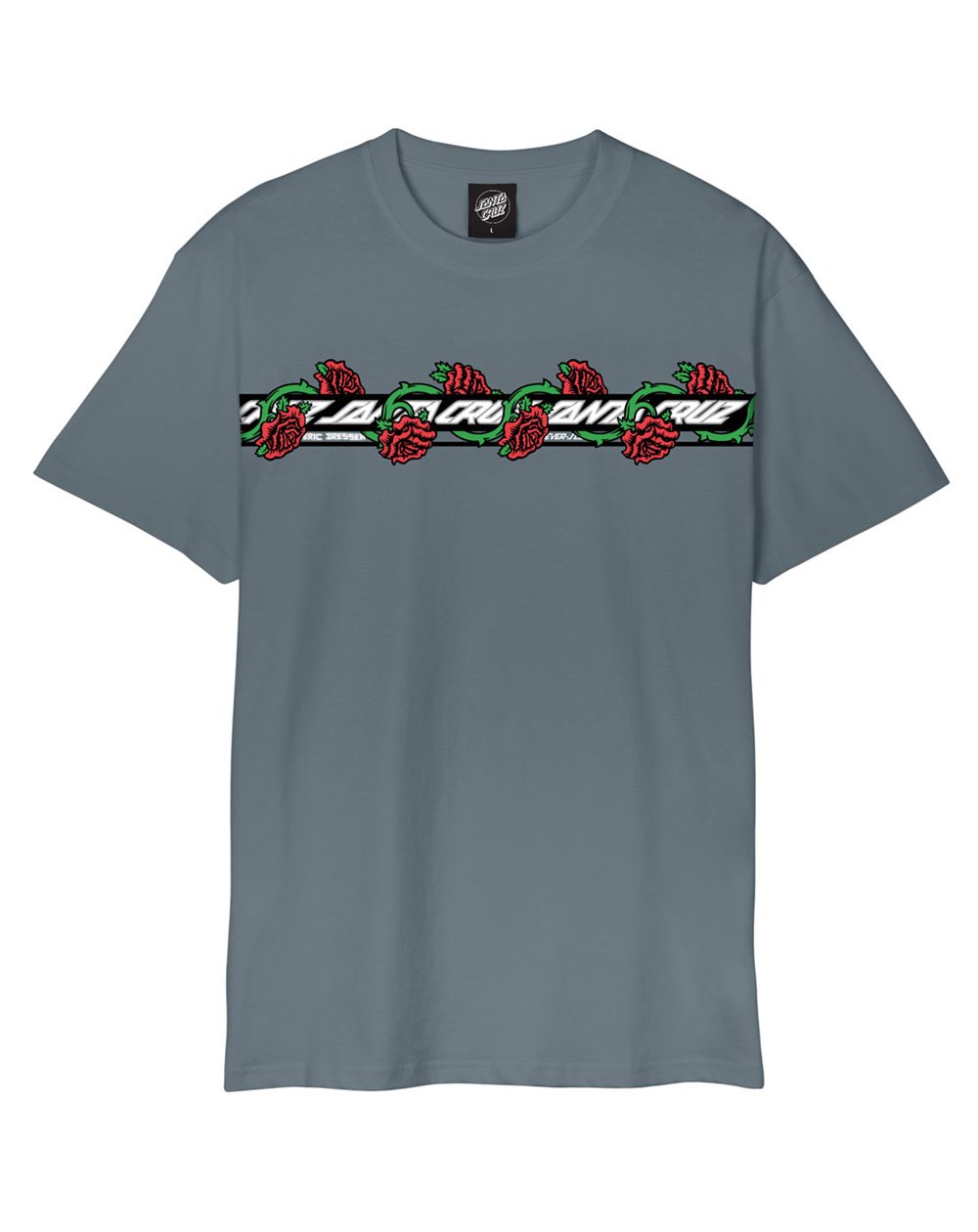 Santa Cruz Herren T-Shirt Dressen Roses Ever-Slick Iron