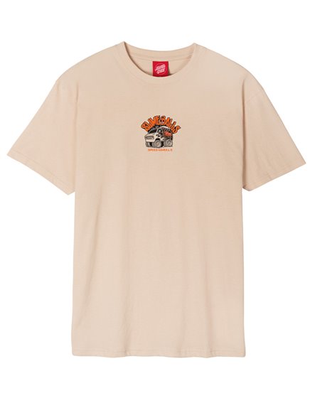 Santa Cruz Camiseta SB x Mike Giant Center (Oat) 2