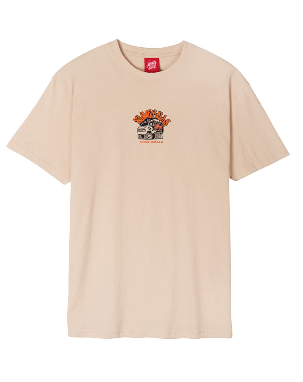 Santa Cruz Camiseta Hombre SB x Mike Giant Center (Oat)
