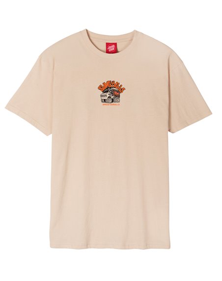 Santa Cruz Camiseta SB x Mike Giant Center (Oat)